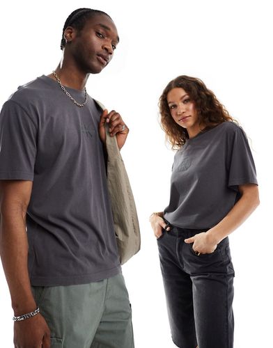 T-shirt unisex oversize con logo slavato - Calvin Klein Jeans - Modalova