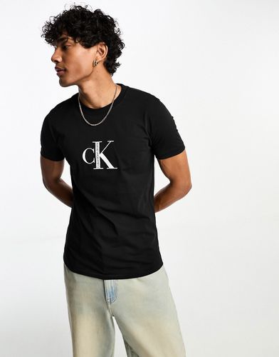 Calvin Klein - T-shirt nera-Nero - Calvin Klein - Modalova