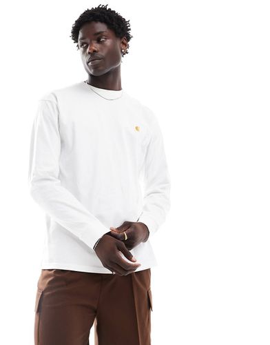 Chase - T-shirt bianca a maniche lunghe - Carhartt WIP - Modalova