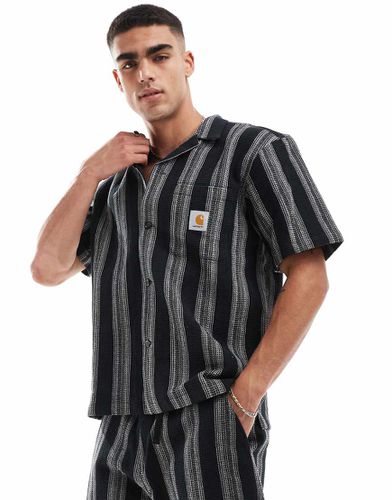 Dodson - Camicia a maniche corte nera a righe in coordinato - Carhartt WIP - Modalova