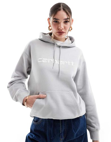 Felpa con cappuccio tenue con ricamo - Carhartt WIP - Modalova