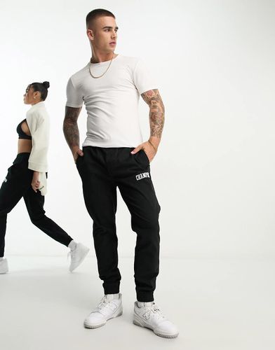 Joggers neri unisex con logo piccolo - Champion - Modalova