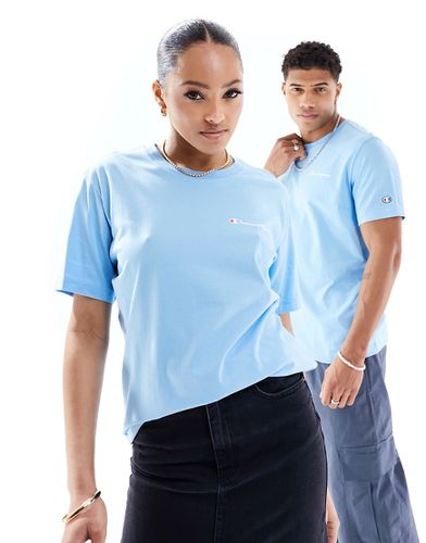 T-shirt unisex girocollo azzurra - Champion - Modalova