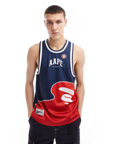 AAPE BY A BATHING APE - Canotta con logo - AAPE BY A BATHING APE® - Modalova