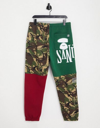 AAPE by A Bathing Ape - Joggers con stampa combinata in coordinato - AAPE BY A BATHING APE® - Modalova
