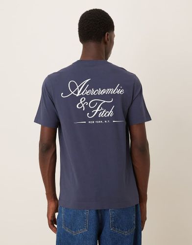T-shirt avec inscription logo au dos - Abercrombie & Fitch - Modalova