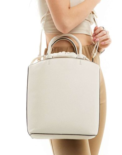 Borsa da spalla minimal bianca con tracolla - Accessorize - Modalova