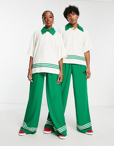 Adicolor - Pantaloni unisex a fondo ampio verdi anni '70 - adidas Originals - Modalova