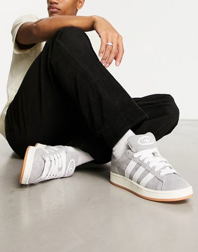 Campus - Sneakers anni '00 grigie con suola in gomma - adidas Originals - Modalova