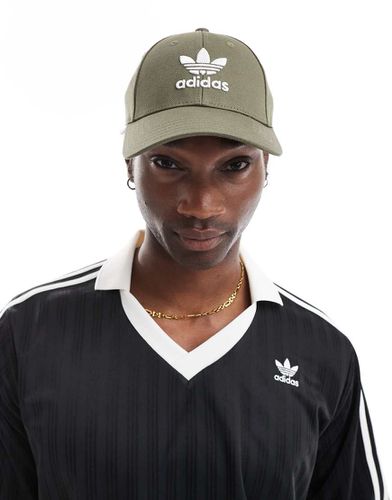 Cappellino con visiera oliva - adidas Originals - Modalova