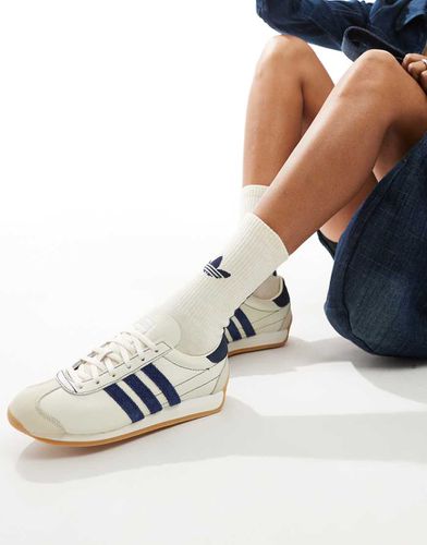 Country OG - Sneakers color bianco sporco e indaco - adidas Originals - Modalova