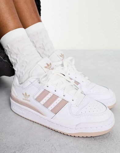 Forum - Sneakers basse bianche e tortora - adidas Originals - Modalova