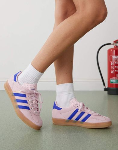 Gazelle Indoor - Sneakers in nabuk e blu - adidas Originals - Modalova