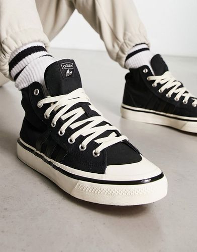 Nizza Hi RF - Sneakers alte bianche e nere - adidas Originals - Modalova