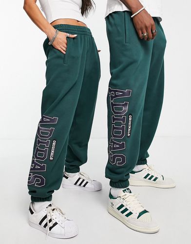 Preppy Varsity - Joggers unisex oversize college, con logo grande - adidas Originals - Modalova