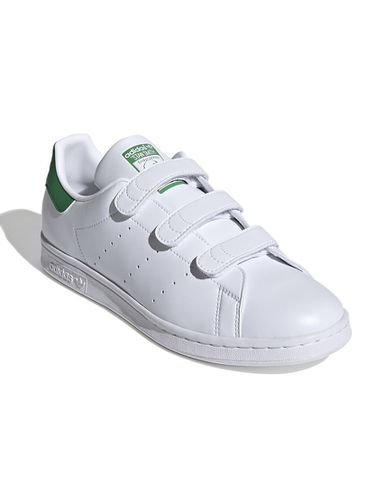 Stan Smith - Sneakers bianche e verdi con chiusura a strappo - adidas Originals - Modalova