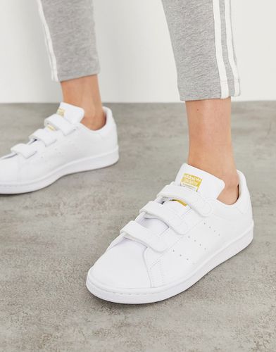 Stan Smith - Sneakers triplo con strap - WHITE - adidas Originals - Modalova