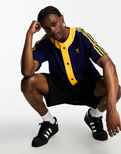 Superstar - Camicia stile baseball e gialla - adidas Originals - Modalova
