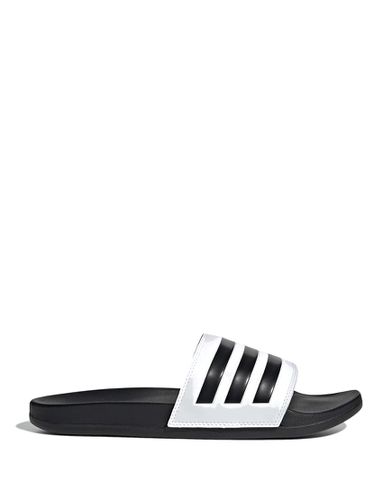 Adidas - Adilette Comfort - Sliders comode nere e bianche - adidas performance - Modalova