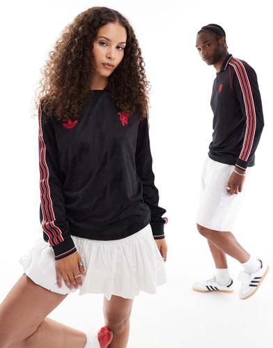 Adidas Football - Manchester United 24/25 - Maglia unisex a maniche lunghe nera - adidas performance - Modalova