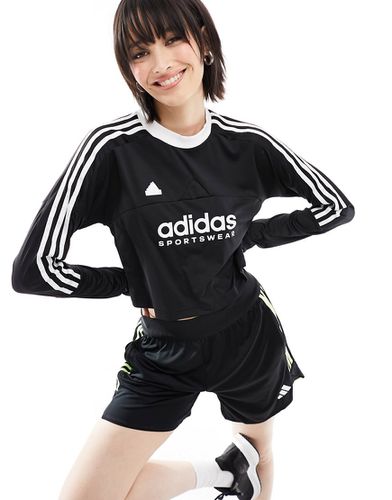 Adidas Football - Tiro - Top a maniche lunghe con 3 strisce - adidas performance - Modalova