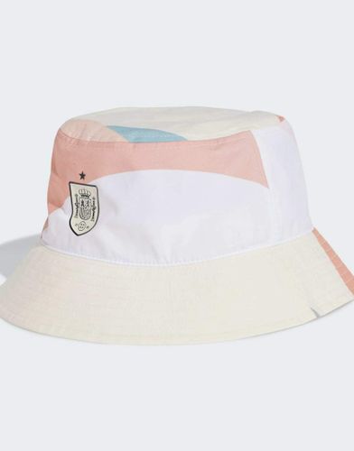 Bob extérieur équipe d'Espagne féminine - Craie blanche/bleu nuit - Adidas Performance - Modalova