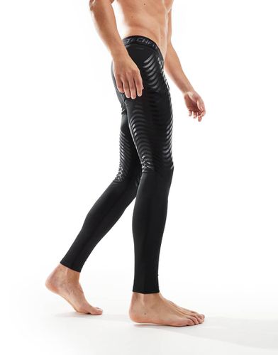 Techfit Control - Leggings lunghi da allenamento neri - adidas performance - Modalova