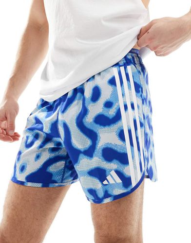 Adidas - Running - Pantaloncini con stampa mimetica - adidas performance - Modalova