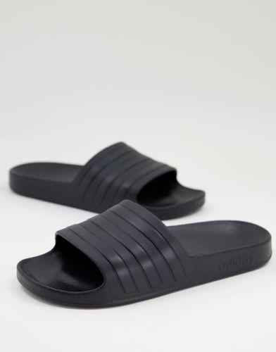 Adidas Swim - Adilette - Sliders nere con strisce nere - adidas performance - Modalova