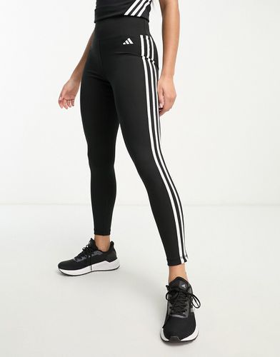 Adidas - Training Train Essentials - Leggings neri con 3 strisce - adidas performance - Modalova