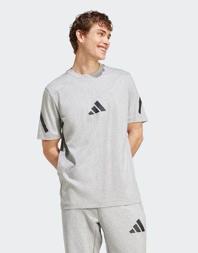 Adidas - Z.N.E. - T-shirt premium grigia - adidas performance - Modalova