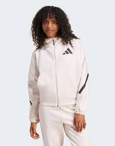 Adidas - Z.N.E. - Felpa con cappuccio con zip - adidas performance - Modalova