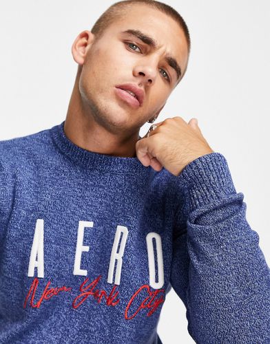 Aeropostle - Maglione con logo frontale - Aeropostale - Modalova