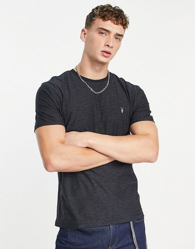 Carlton - T-shirt nera con logo di teschio di ariete - AllSaints - Modalova