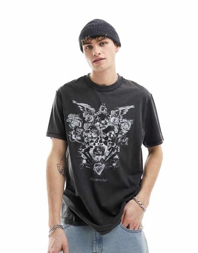 Covenant - T-shirt slavato con grafica stile grunge - AllSaints - Modalova