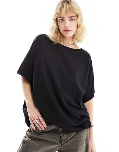 Lydia - T-shirt extra larga nera - AllSaints - Modalova