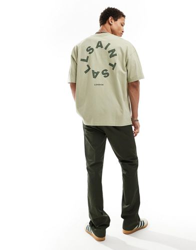 Tierra - T-shirt oversize chiaro - AllSaints - Modalova