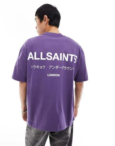 Underground - T-shirt oversize - AllSaints - Modalova