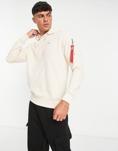 X-Fit - Felpa con cappuccio sporco - Alpha Industries - Modalova