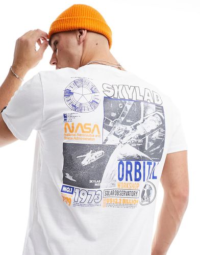 Sky Lab NASA - T-shirt bianca con stampa sul retro - Alpha Industries - Modalova