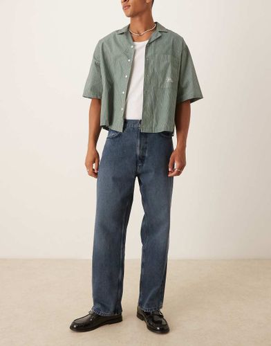 Mist - Jean baggy large à taille basse - -gris - Arket - Modalova