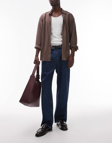 Mist - Jean baggy large à taille basse - intense délavé - Arket - Modalova