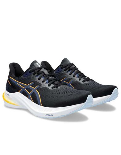 GT-2000 12 Stability - Sneakers da corsa nere blu navy e arancione - Asics - Modalova