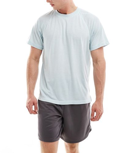 Performance - T-shirt sportiva oversize chiaro in tessuto a rete - ASOS - Modalova