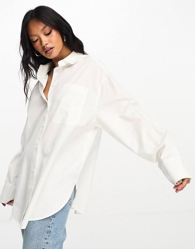 Camicia bianca oversize - ASOS DESIGN - Modalova