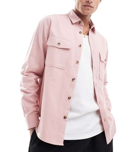 Camicia giacca rosa - ASOS DESIGN - Modalova