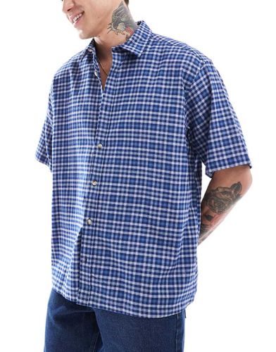 Camicia oversize a quadri stile dad - ASOS DESIGN - Modalova