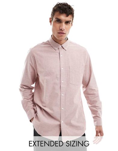 Camicia Oxford comoda color - ASOS DESIGN - Modalova