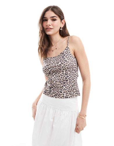 Canottiera leopardata - ASOS DESIGN - Modalova