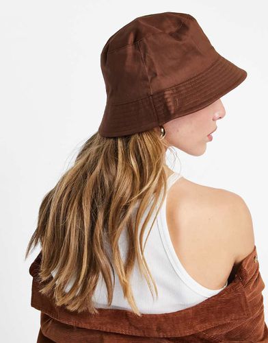 Cappello da pescatore di tela scuro - ASOS DESIGN - Modalova